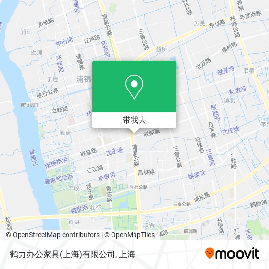 鹤力办公家具(上海)有限公司地图