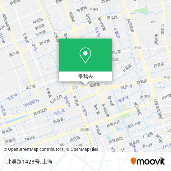 北吴路1428号地图