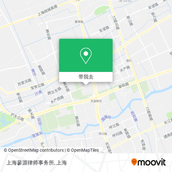 上海蓼源律师事务所地图