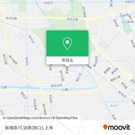 振堰路/汇达路(路口)地图