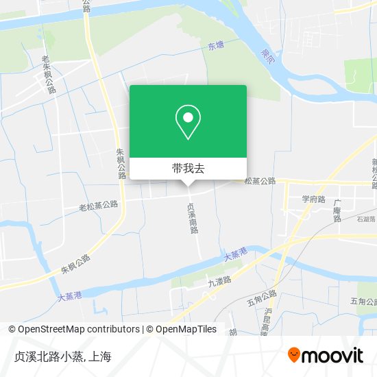 贞溪北路小蒸地图