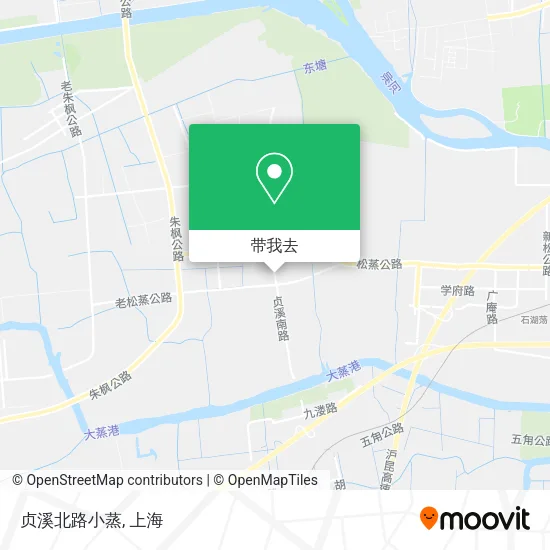 贞溪北路小蒸地图