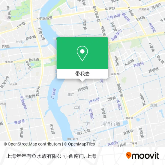 上海年年有鱼水族有限公司-西南门地图
