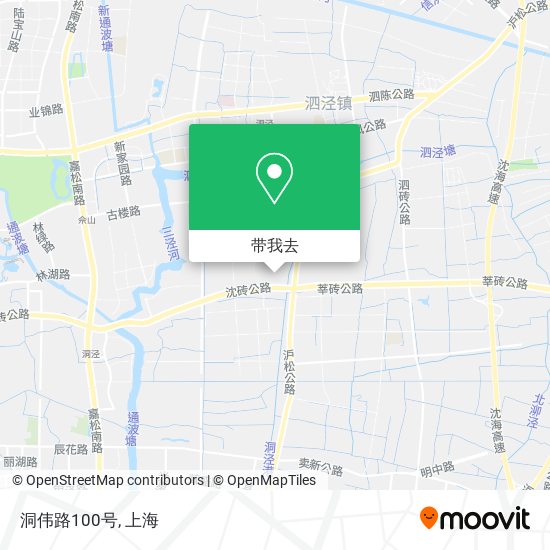 洞伟路100号地图
