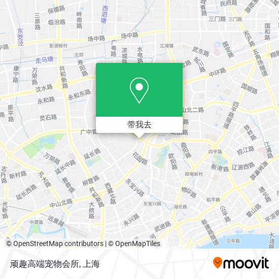 顽趣高端宠物会所地图