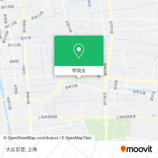 大众百货地图