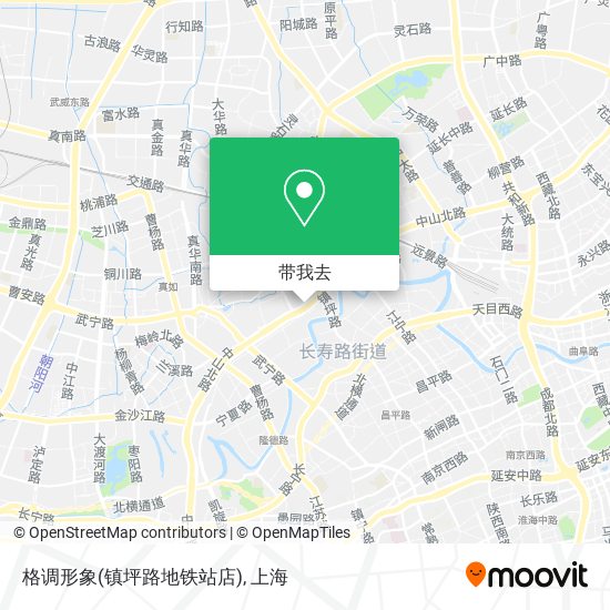 格调形象(镇坪路地铁站店)地图