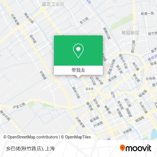 乡巴佬(秋竹路店)地图
