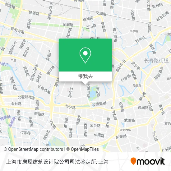 上海市房屋建筑设计院公司司法鉴定所地图