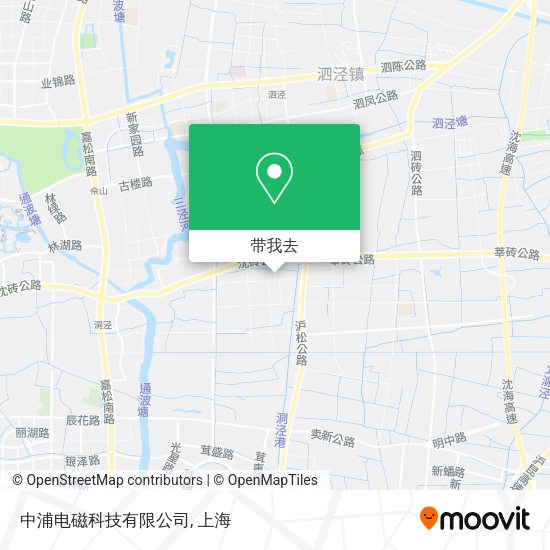 中浦电磁科技有限公司地图