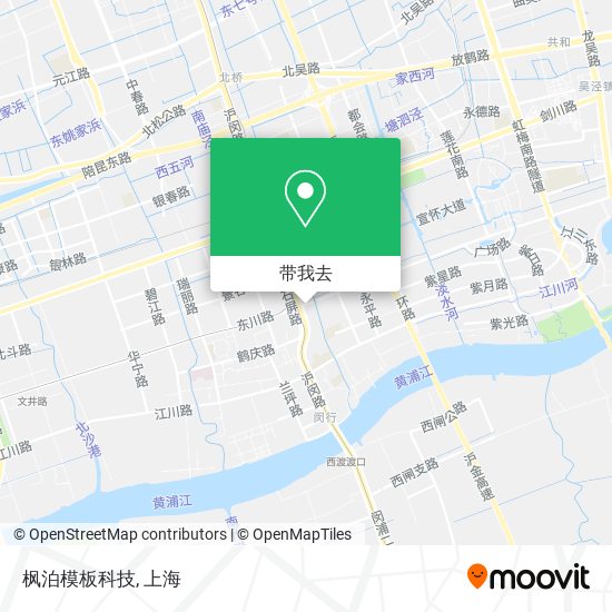 枫泊模板科技地图