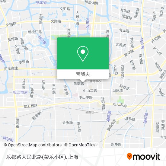 乐都路人民北路(荣乐小区)地图