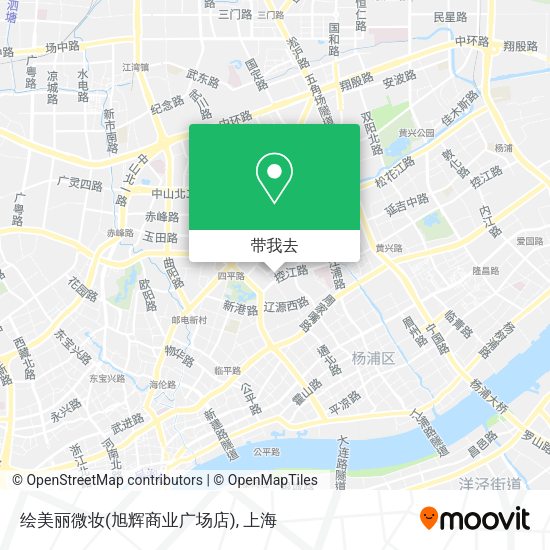 绘美丽微妆(旭辉商业广场店)地图