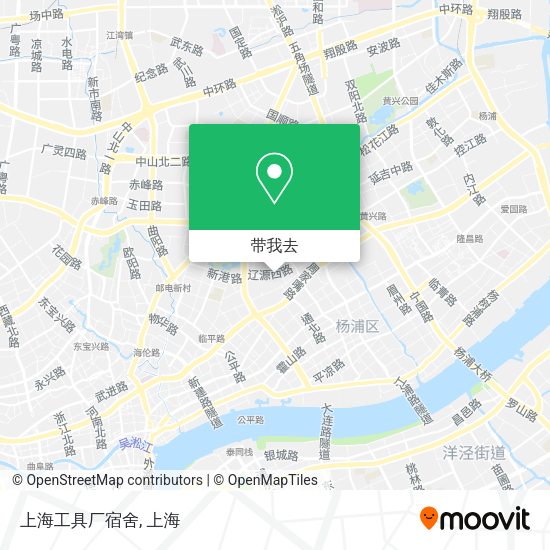 上海工具厂宿舍地图