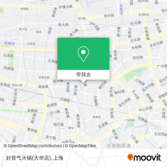 好骨气火锅(大华店)地图