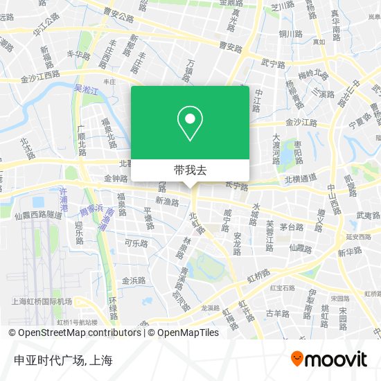 申亚时代广场地图
