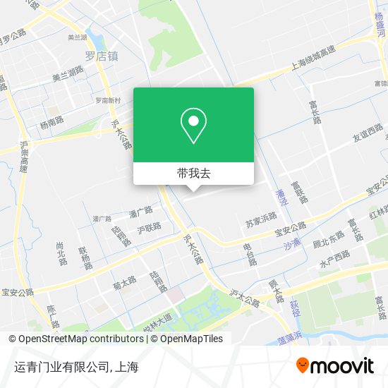运青门业有限公司地图