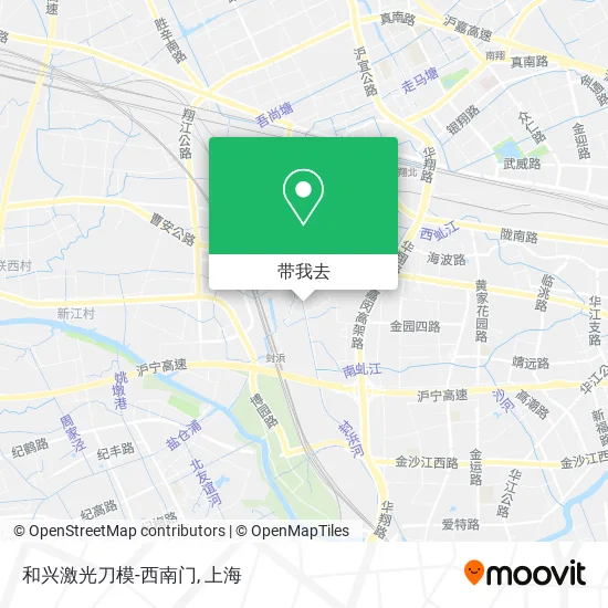 和兴激光刀模-西南门地图