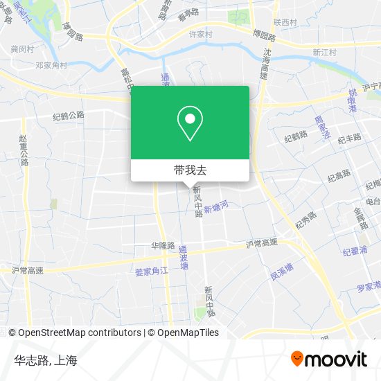 华志路地图