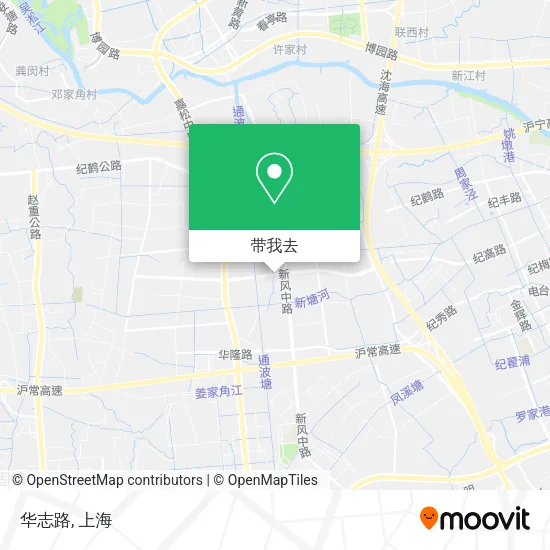 华志路地图