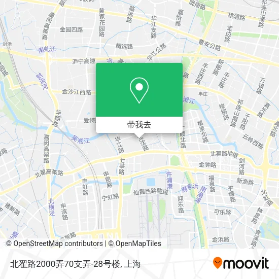北翟路2000弄70支弄-28号楼地图