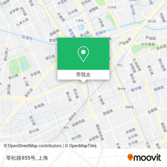 莘松路855号地图
