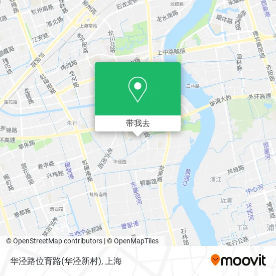 华泾路位育路(华泾新村)地图