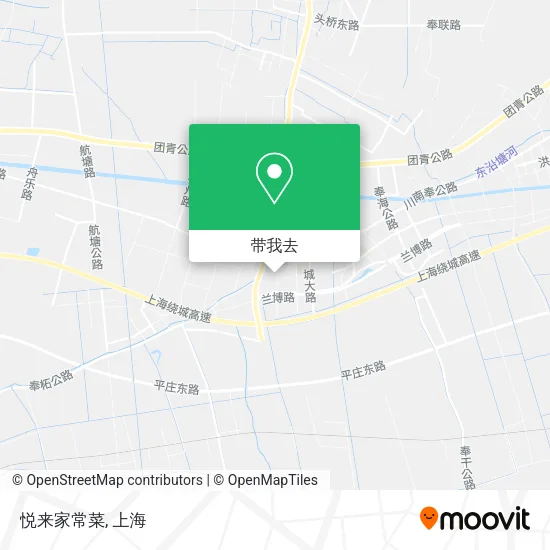 悦来家常菜地图