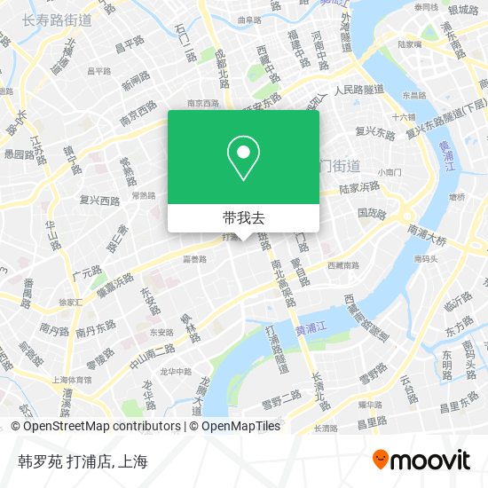 韩罗苑 打浦店地图