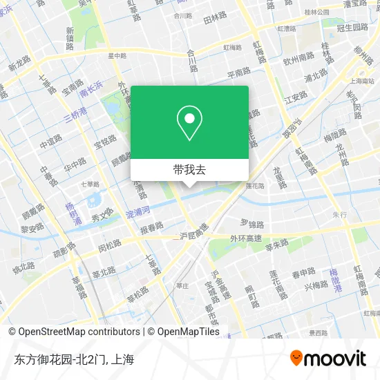 东方御花园-北2门地图