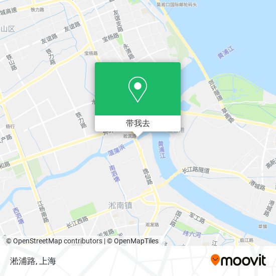 淞浦路地图