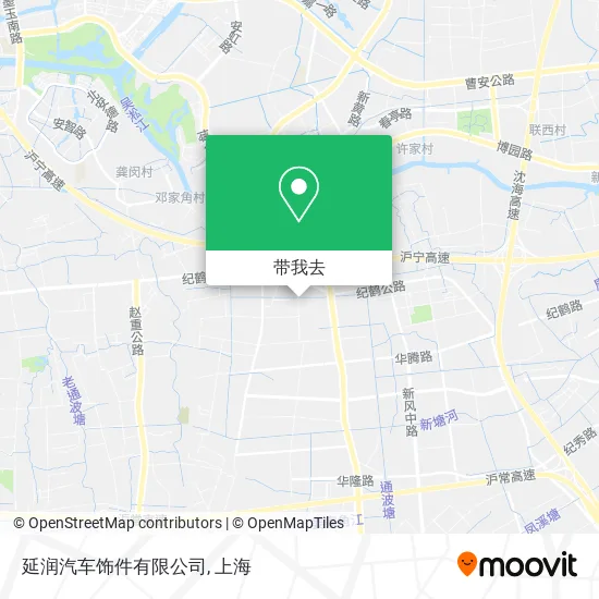 延润汽车饰件有限公司地图