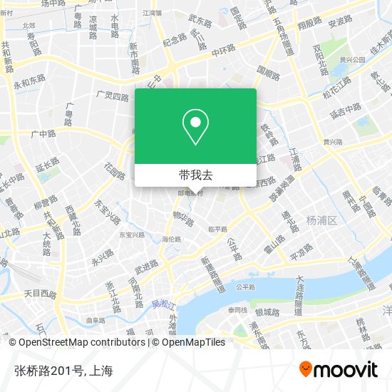 张桥路201号地图