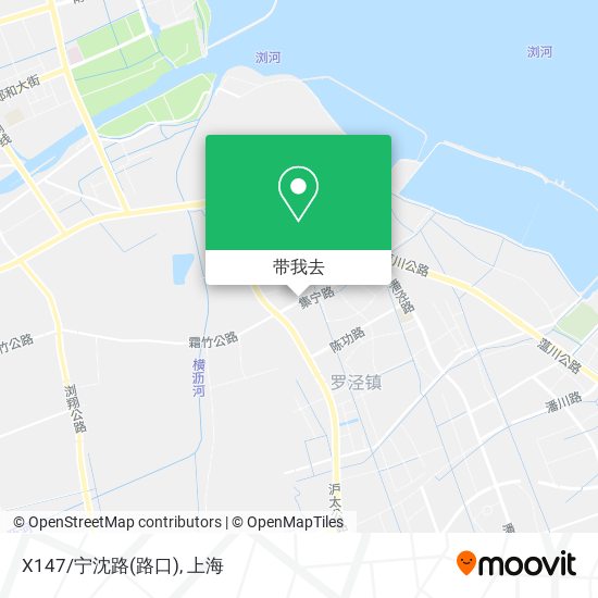 X147/宁沈路(路口)地图