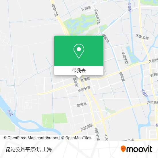 昆港公路平原街地图