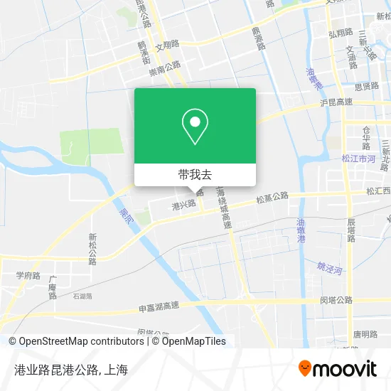 港业路昆港公路地图