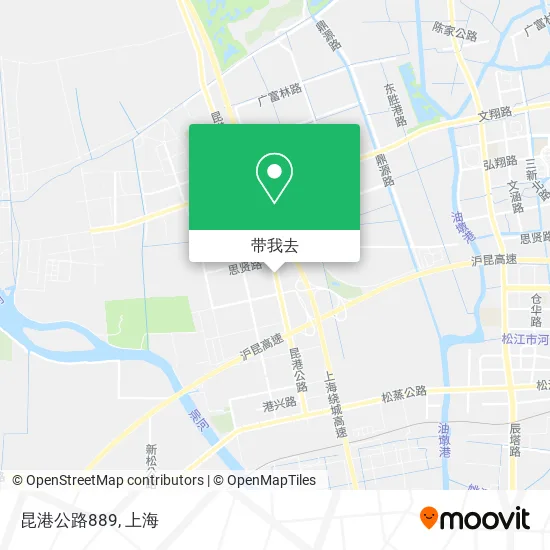 昆港公路889地图