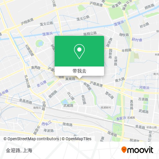 金迎路地图