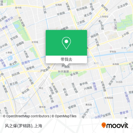 风之爆(罗锦路)地图