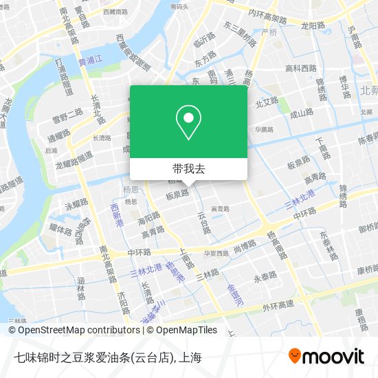 七味锦时之豆浆爱油条(云台店)地图
