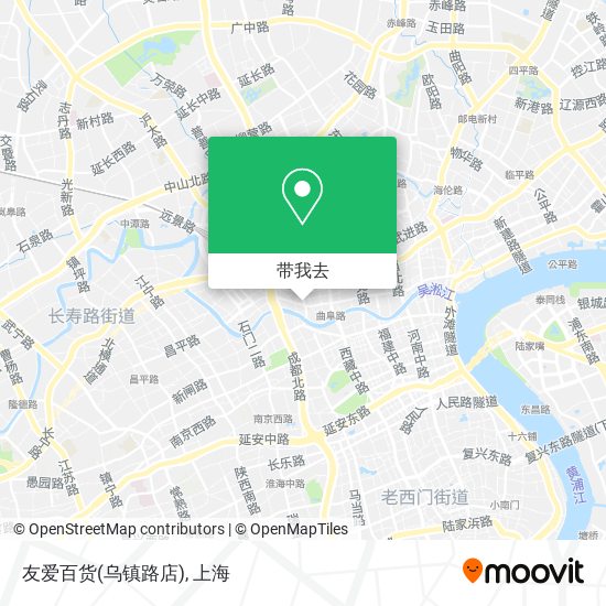 友爱百货(乌镇路店)地图