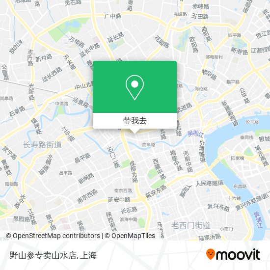 野山参专卖山水店地图