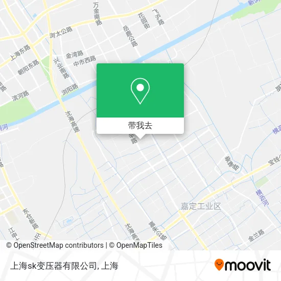 上海sk变压器有限公司地图