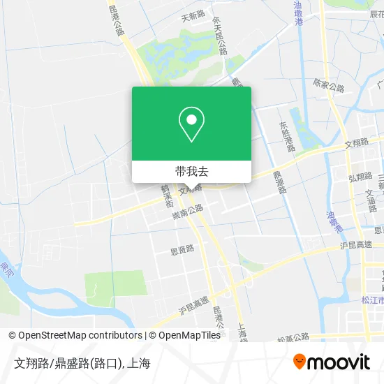 文翔路/鼎盛路(路口)地图