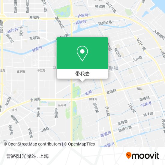 曹路阳光驿站地图