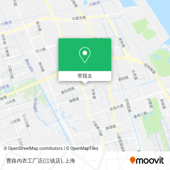 曹路内衣工厂店(江镇店)地图