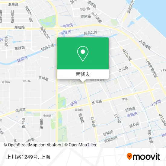 上川路1249号地图