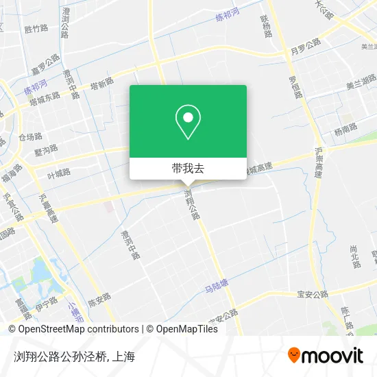 浏翔公路公孙泾桥地图