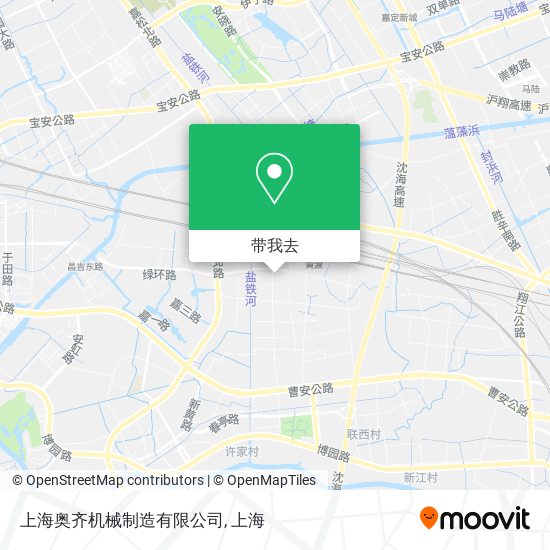 上海奥齐机械制造有限公司地图