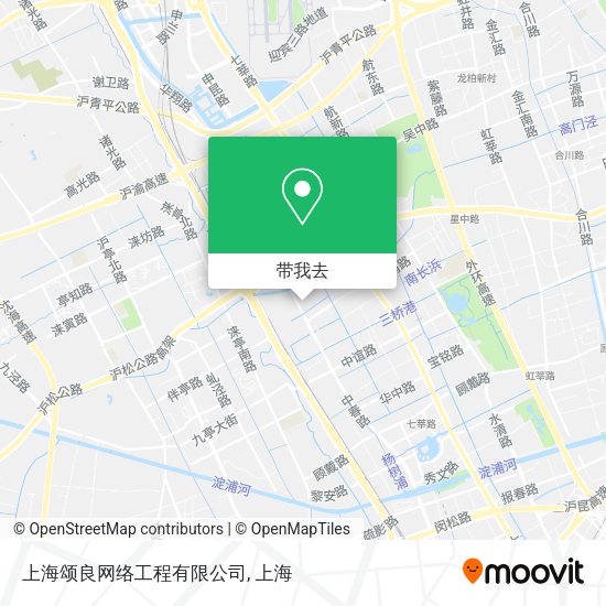 上海颂良网络工程有限公司地图